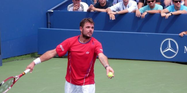 Wawrinka schlägt für Bitpanda auf